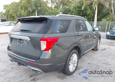 2024 Ford Explorer King Ranch z USA, uszkodzony, nr VIN 1FM5K7LC2RGA37551